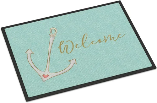 Miniatura 69 de Caroline's Treasures BB8537MAT - Felpudo de delfín bajo el agua de 18 x 27 pulgadas, tapete para puerta delantera interior y exterior, para entrada