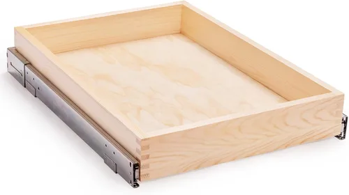 Miniatura 13 de Mulush Organizador de cajones extraíble de 13" de ancho x 21" de profundidad x 3" de alto con cierre suave para cocina