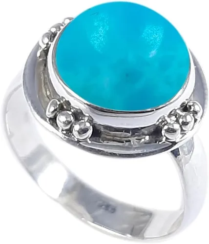 Miniatura 2 de Anillo de plata esterlina 925 para las mujeres joyas de piedras preciosas anillo joyería de moda para su venta Helloween (R-1369)