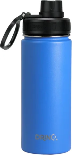 Miniatura 43 de Drinco - Botella de agua de acero inoxidable con boquilla, tapa aislada al vacío, botella de agua de doble pared, de boca ancha
