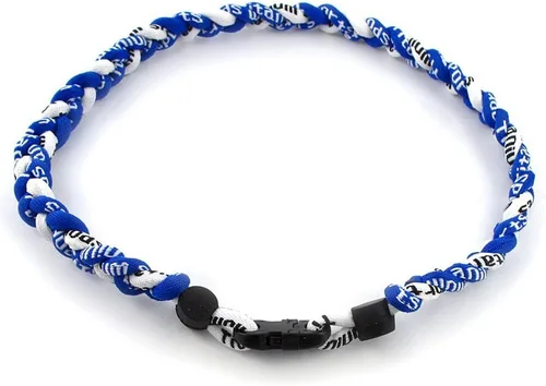 Miniatura 26 de MapofBeauty Dos colores moda tres trenzado cuerda Tornado collar