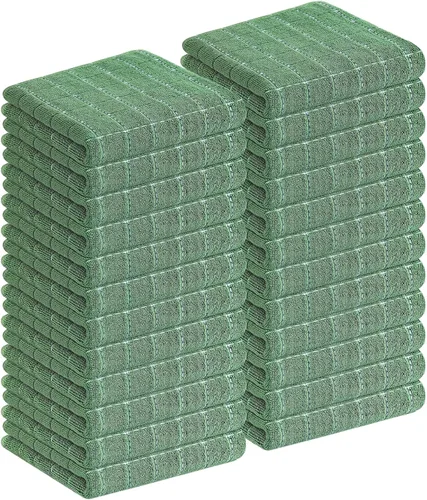 Miniatura 37 de Homaxy Paños de cocina 100% algodón de felpa, toallas de cocina ultra suaves y absorbentes para la cocina, adecuadas para secar y lavar platos