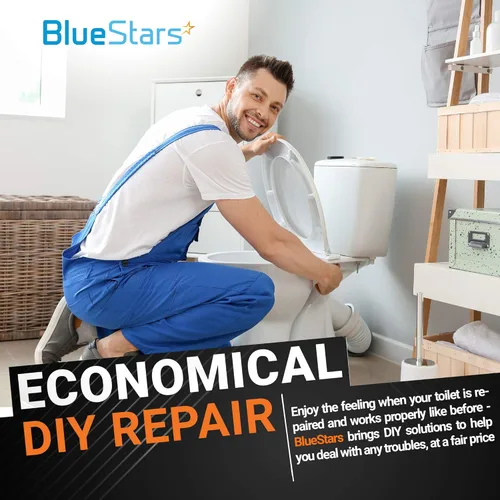 Miniatura 6 de BlueStars Paquete de 5 sellos K-GP1059291 para válvula de descarga de recipiente, compatible con inodoros Kohler. Reemplaza 2475620 GP1059291