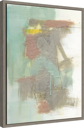 Miniatura 2 de Amanti Art Framed Canvas Wall Art 24x18 Retro Splash IV by Jennifer Goldberger, Framed Wall Art Canvas, Abstract Artwork, Country Rustic Decor