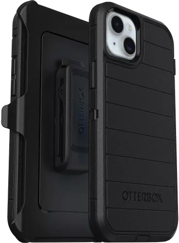 Miniatura 8 de OtterBox Funda de la serie Defender para iPhone 15 Plus y iPhone 14 Plus (camuflaje) - Realtree Blaze Edge (camuflaje) - Resistente y duradero