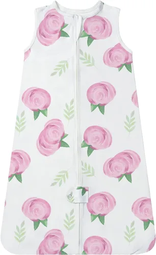 Miniatura 23 de TotAha - Saco de Dormir Ligero, Manta Portátil Elástica, Suave y Acogedora con Cremalleras Seguras de 2 Vías para 0-6-12-24 Meses 0.5 TOG