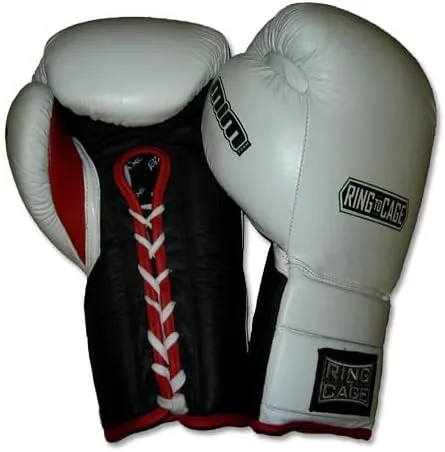 Miniatura 2 de Guantes de boxeo de espuma MiM-Foam de lujo, con cordones para Muay Thai, MMA, kickboxing, boxeo