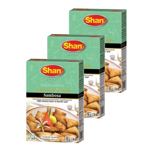 Miniatura 11 de Shan Korma Recipe and Seasoning Mix 1.76 oz (50g) - Spice Powder for Traditional Meat in Yogurt Sauce - Suitable for Vegetarians - Airtight Bag in a