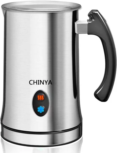 Miniatura 8 de Espumador de leche, CHINYA espumador de leche eléctrico de espuma suave para espumado de leche fría y caliente, capuchino, café, latte, vaporizador
