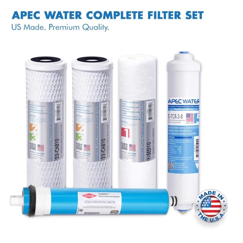 Miniatura 4 de APEC Water SystemsUltimate RO-HI TOP TIER TIER CERTIFICADO SUPRETE CERTIFICADO SISTEMA DE FILTRO DE AGUA BEBIDA DE LA OSMOSIS OSMOSIS INVERCIAL DE