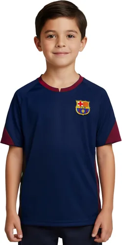 Miniatura 8 de Icon Sports Camiseta con licencia oficial del FC Barcelona para el Día del Juego, unisex para niños