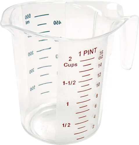 Miniatura 4 de Winco FBA_ Vaso medidor, policarbonato, 1 cuarto de galón, transparente