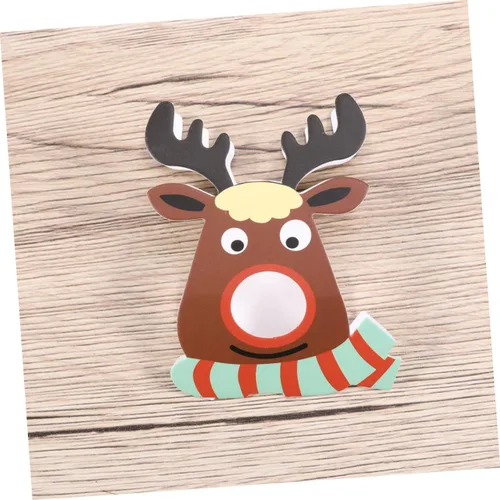 Miniatura 4 de DOITOOL 25 tarjetas de papel de piruleta de Navidad, alce, reno, caramelo, decoración de ciervos, piruletas, titular de dulces, suministros