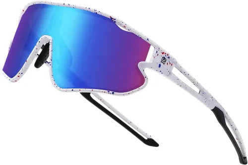 Miniatura 13 de DUCO Gafas de sol para niños y jóvenes, ligeras, con montura TR90, UV400, para béisbol, ciclismo, para niños y niñas, DK268