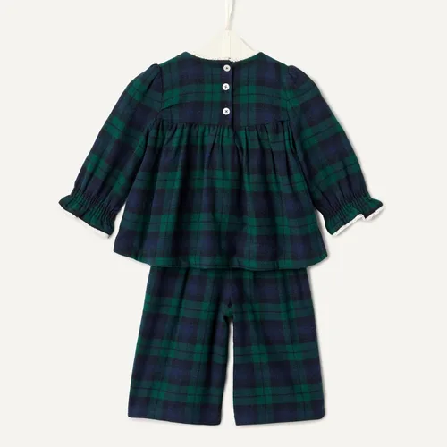 Miniatura 5 de Tienda Essentials x Sofia Grainge - Conjunto de franela de manga larga para bebés y niñas