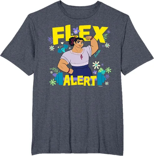 Miniatura 67 de Disney Encanto Luisa Madrigal Flex Alert Camiseta, Negro