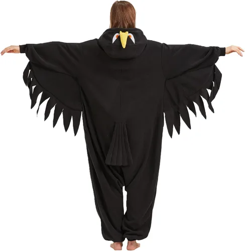 Miniatura 6 de Pijama de dinosaurio de pterosaurio para adultos, cosplay de Navidad y Halloween