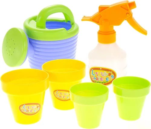 Miniatura 9 de PowerTRC Garden Wagon & Tools - Juego de 15 herramientas de jardinería para niños y vagones de juguete - Juguetes para niños pequeños al aire libre