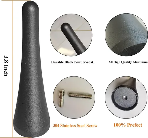 Miniatura 3 de Antena de aluminio de 3.8 pulgadas para Ford Transit (2013-2025), repuesto de antena para Ford Transit 150 250 (2013-2025)