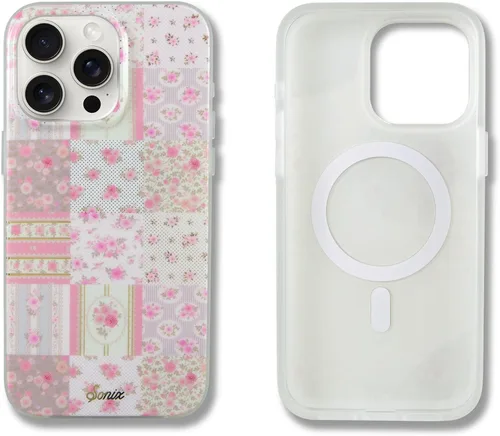 Miniatura 124 de Sonix x Sanrio - Funda para iPhone 15 Pro, compatible con MagSafe, probada en caídas de 10 pies, adivinador Kuromi