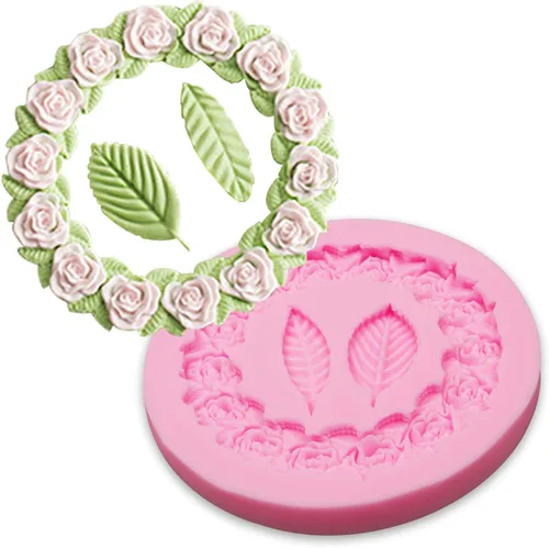 Miniatura 7 de Moldes de silicona con diseño de mariposa, 6 moldes de flores para chocolate, para tartas, fresas, hornear, cupcakes, arcilla de resina Moldes