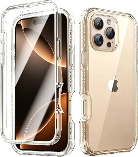 Miniatura 37 de Lifedance - Funda diseñada para iPhone 14/iPhone 13, funda protectora resistente de cuerpo completo con protector de pantalla incorporado