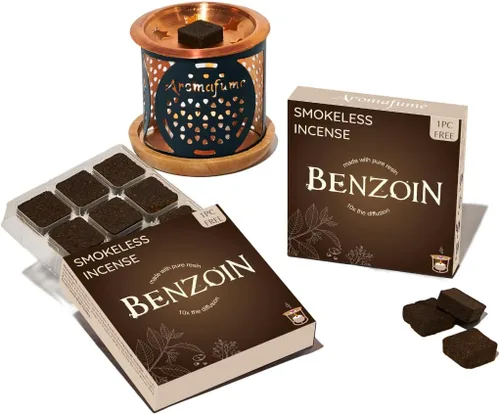 Miniatura 10 de Aromafume - Paquete de recambio de ladrillos de incienso Copal 3 bandejas x 9 ladrillos Copal de procio (Burseraceae) nativo de México Ideal