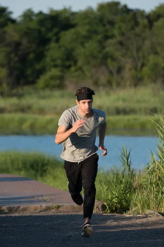 Miniatura 7 de Diademas para hombres y mujeres Banda deportiva para hombre y diadema deportiva que absorbe la humedad, bandas de sudor para correr, entrenamiento