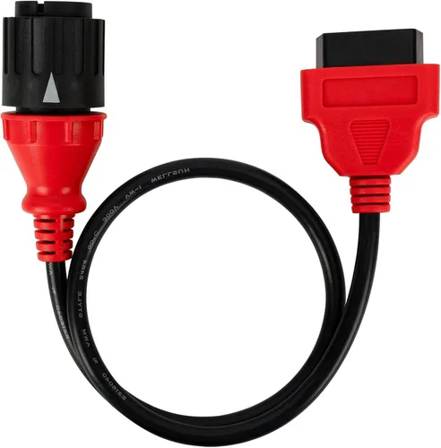 Miniatura 8 de JUTA Adaptador OBD2 de 10 pines a 16 pines para BMW Motorcycles Año 1996 a 2016 OBD-II Cable de diagnóstico - 2 pies/24.8 in