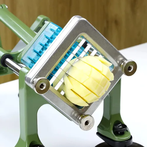 Miniatura 3 de Cortador de papas fritas, cuchilla de repuesto de 1/2 pulgada con marco. Este producto es solo para cortadores de papas fritas Nibiuht