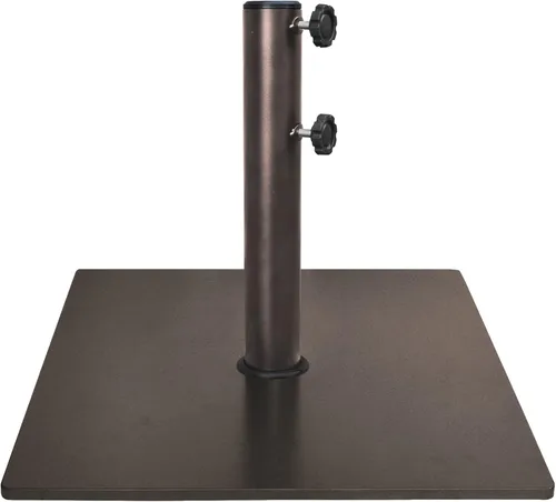 Miniatura 7 de EliteShade USA - Base redonda resistente para sombrilla de hasta 140 libras, con placa de acero para patio al aire libre, jardín o mesa de patio