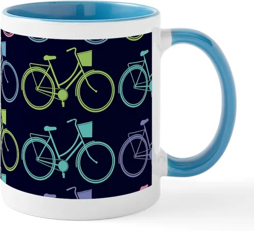 Miniatura 21 de CafePress Bicycle Bike Riding 11 Oz Ceramic Mug 11 oz (325 ml) Ceramic Coffee Mug