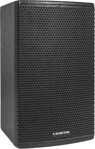 Miniatura 10 de Sound Town CARME Series - Altavoz profesional PA DJ de 2 vías de 15 pulgadas, 800 W, negro con controlador de compresión, madera contrachapada
