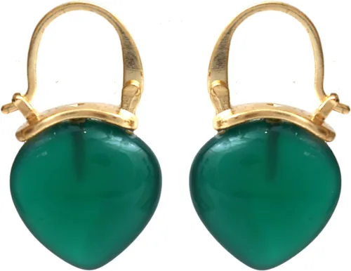 Miniatura 8 de Gempires Aretes Colgantes de Gemas Hechos a Mano, Aretes de Cristal Minimalistas y Simples, Joyería Hipoalergénica, Chapados en Oro, Diseño Clásico