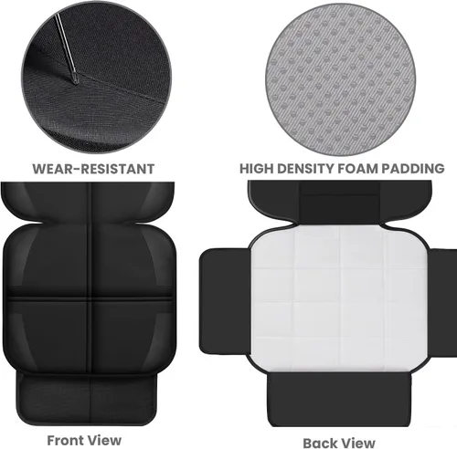 Miniatura 3 de Meolsaek Protector de asiento de automóvil para asiento de automóvil infantil, funda de asiento de automóvil impermeable 600D, tela acolchada más