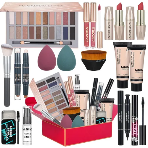 Miniatura 9 de venshun Kit de maquillaje para mujeres, kit completo de maquillaje para adolescentes, juego de regalo de maquillaje para mujeres, adolescentes
