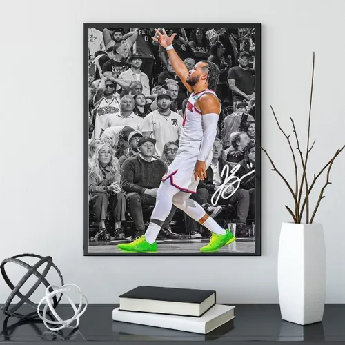 Miniatura 80 de Póster firmado de la superestrella de baloncesto Victor Wembanyama para niños, para la habitación de los fanáticos, decoración de pared, pósteres