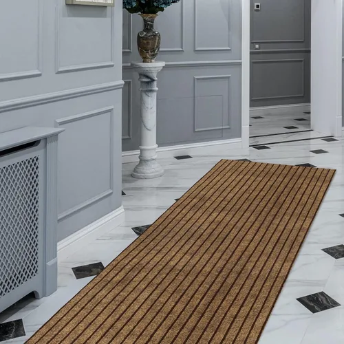 FREADEM Alfombras de pasillo de 3' x 9' para interior/exterior, alfombras de área con respaldo de goma antideslizante para pasillo, balcón, garaje,