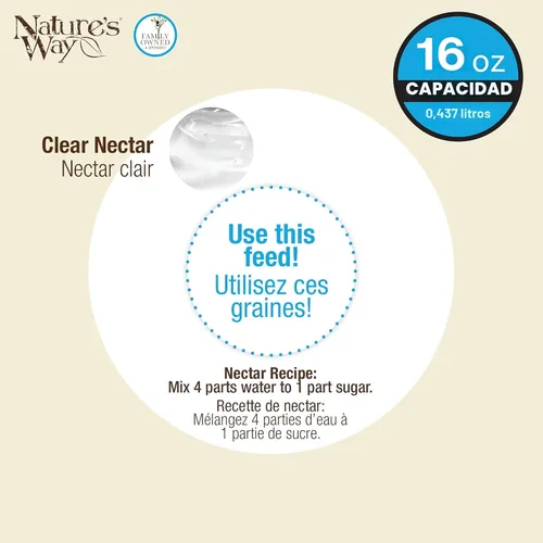 Miniatura 7 de Nature's Way Bird Products GHF7 alimentador de colibrí iluminado soplado a mano