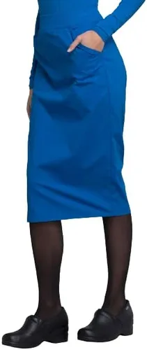 Miniatura 4 de Scrubs Uniform Skirt Workwear Professionals, Rib-Knit Waist, Soft Stretch WW510