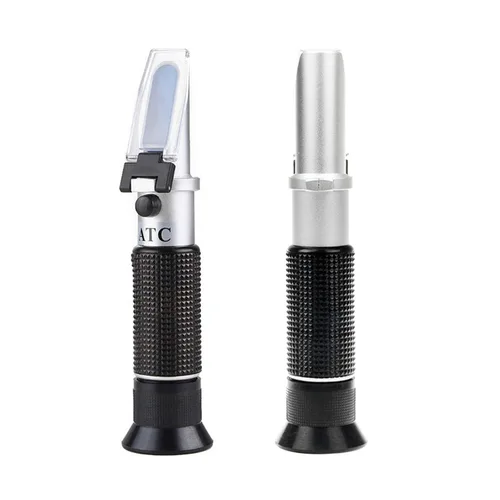 Refractómetro Brix de mano FVRYCA con medidor portátil automático ATC 0-32% de rango de azúcar