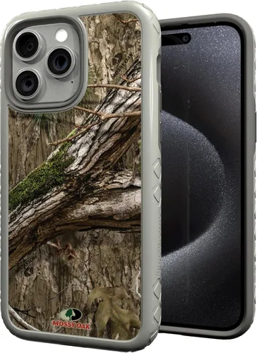 Miniatura 85 de cellhelmet Mossy Oak Agua Yellowfin Funda de doble capa en gris diseñada para iPhone 13 Mini a prueba de golpes y caídas, duradera, como se ve