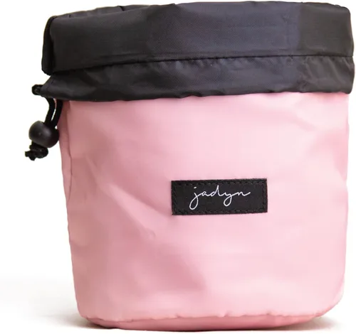 Miniatura 11 de Jadyn Organizador de Maquillaje Duradero con Cierre de Cordón - Bolsa Compacta de Viaje para Maquillaje - 7 Bolsillos Interiores para Cosméticos