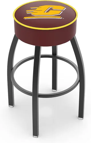 Miniatura 19 de The Holland Bar Stool Company L8B1-4 Georgia Tech - Taburete giratorio con base antiarrugas, color negro
