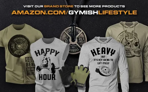 Miniatura 6 de Gymish Lifestyle Workout Funny Mens Shirt, Deadlift Gym, Motivational Weight Lifting Gift T-Shirt