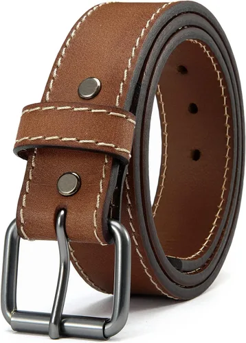 Cinturón de cuero para pistola para hombre, cinturón resistente de 1.5 pulgadas para trabajo CCW