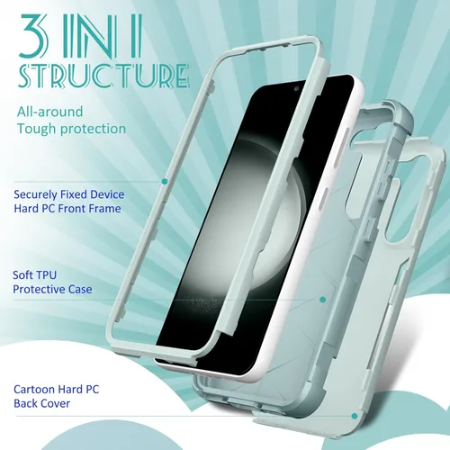 Miniatura 33 de Funda para Samsung Galaxy S22 - Funda de Teléfono para Mujeres Chicas Lindas Cubierta Diseño Único Estético Genial para Adolescentes Kawaii Fresa