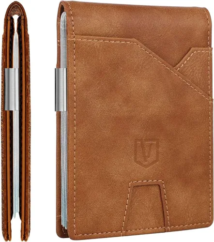 Cartera delgada para hombres, regalos de calcetines de Navidad, regalos para hombres y él, regalos de elefante blanco para adultos, marido, novio,