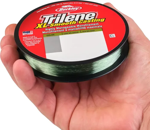 Miniatura 7 de Berkley Trilene XL - Sedal de pesca monofilamento Verde (Low-Vis Green)