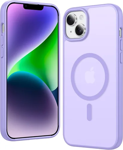 Miniatura 493 de FNTCASE Funda para iPhone 13 Pro-Max: Fundas magnéticas transparentes compatibles con Magsafe Slim anti amarillamiento protección contra caídas